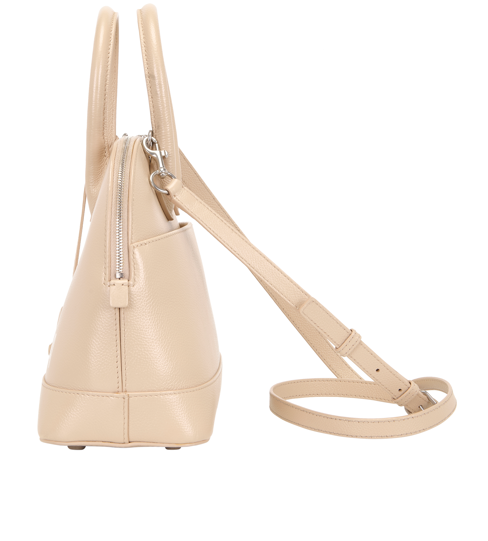 Small Leather, &pound;550, Handbags, Beige, Leather, Bottom view